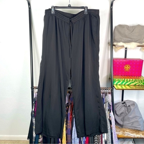Lane Bryant Black Drawstring Pants - Picture 1 of 7